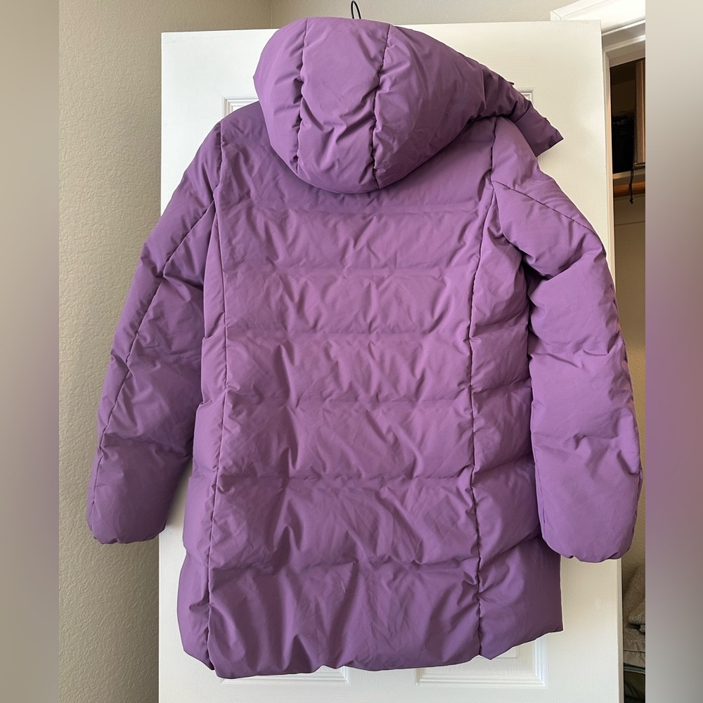 Uniqlo Women's Lavender Puffer Jacket - Picture 3 of 4